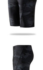 Camouflage Swim Trunks – Breathable Loose-fit Boardshorts for Men