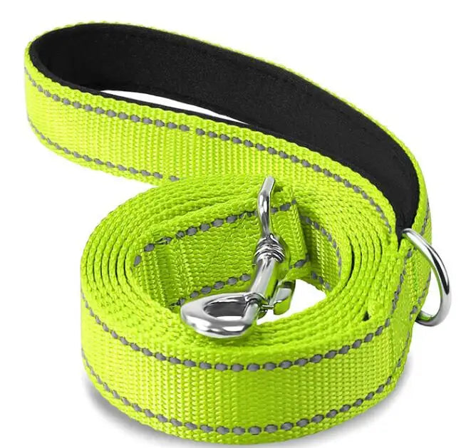 Reflective Pet Training Leash – Adjustable Safety Rope for Dog Walking