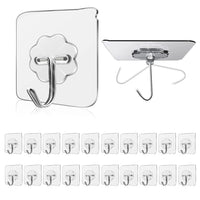 Self-Adhesive Wall Hooks – Waterproof and Oilproof for Kitchen Bathroom