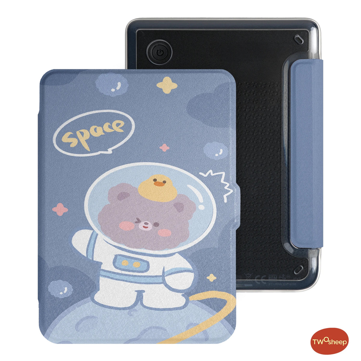 Magnetic Protective Case – Clear Back for Kobo Clara 6-inch E-Reader