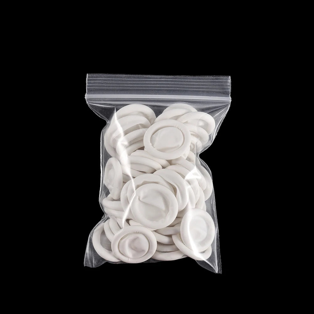 Disposable Latex Finger Cots – Protective Rubber Gloves for Epoxy Resin