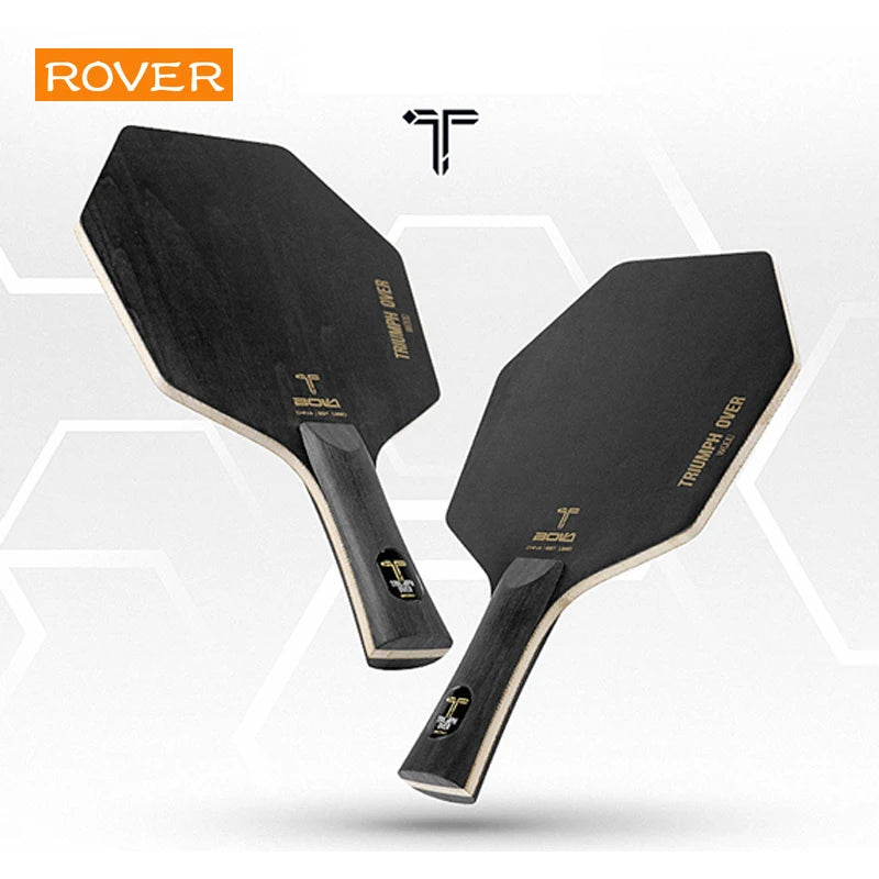 Hexagonal Table Tennis Blade – 5-Layer Professional Wood for Ping Pong