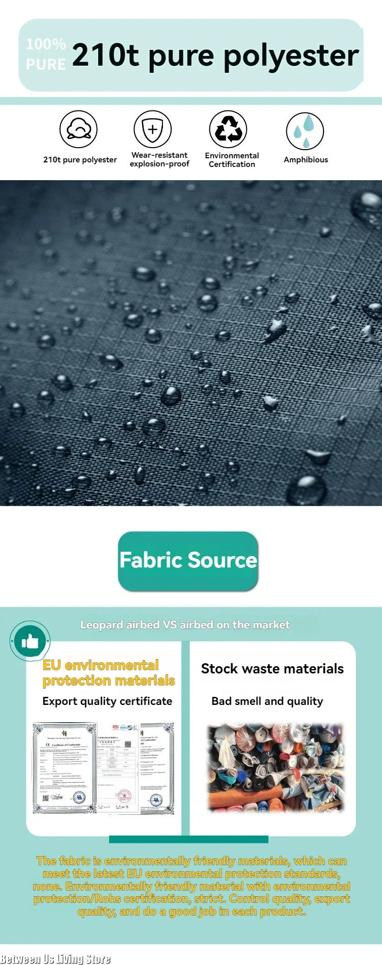 Inflatable Sofa Bed – Extra Wide Non-Roll Air Lounger for Beach and Garden