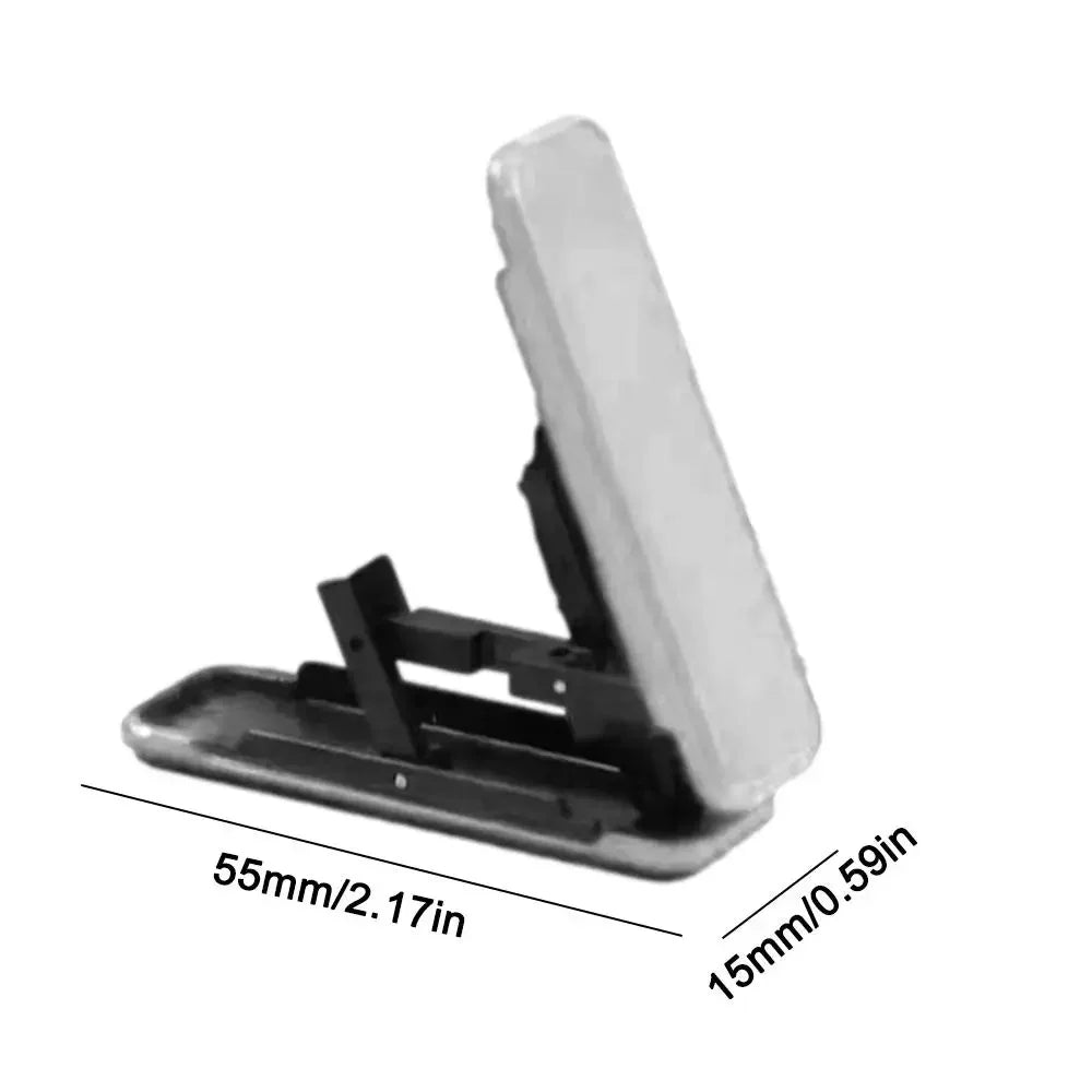 Aluminum Foldable Phone Stand – Adjustable Desktop Mount for Mobile Devices