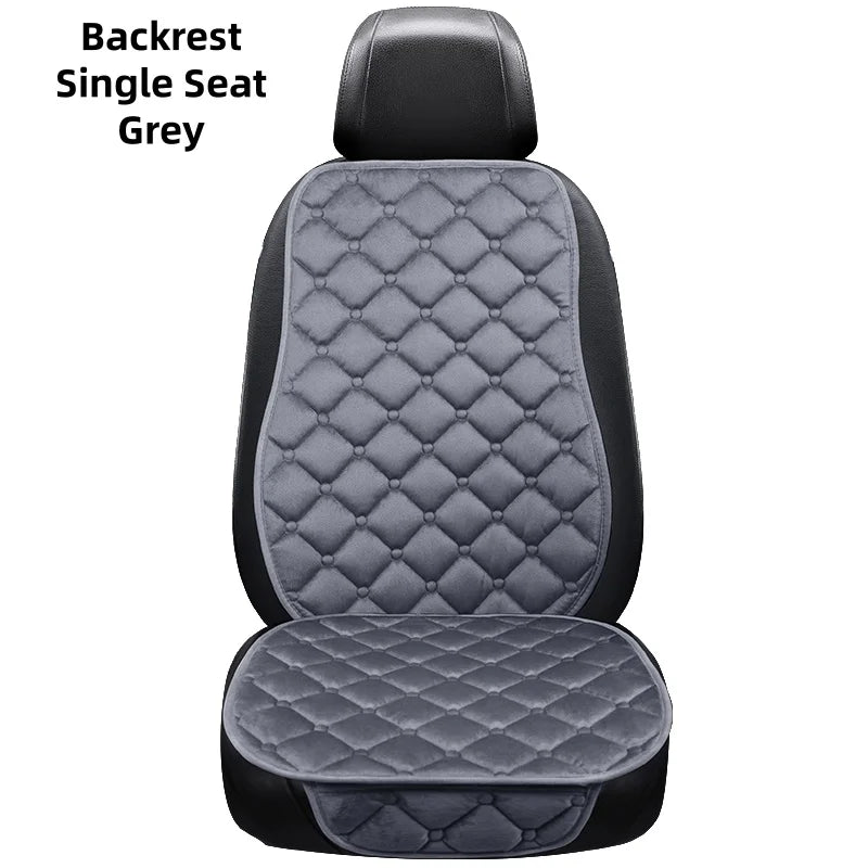 Universal Plush Car Seat Cushion – Winter Warmth for Automotive Interior