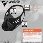 Elevation Training Mask – Black Fitness Gear for Running and Gym Workouts