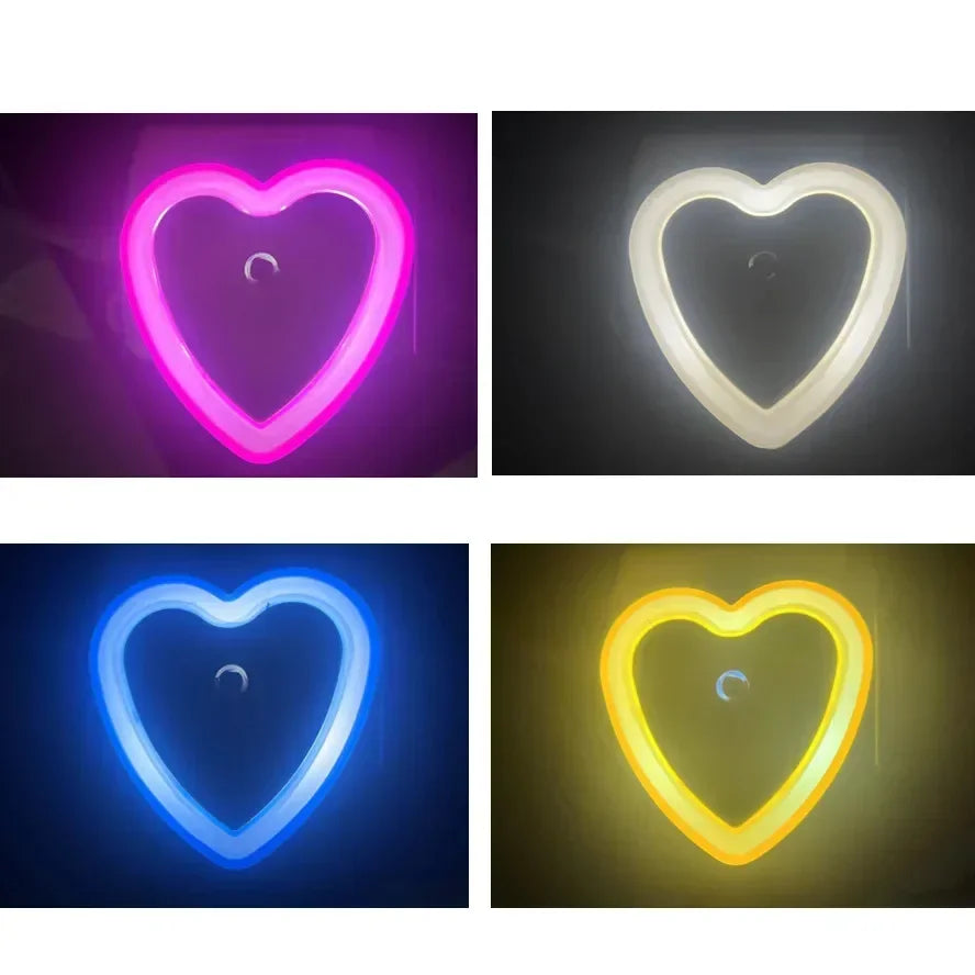 LED Auto Sensor Night Light – Energy Saving Plug-in Lamp for Kids Bedroom