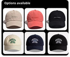 Embroidered Letter Baseball Cap – Adjustable Snapback for Outdoor Sports