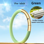 Essential Oil Mosquito Repellent Bracelet – Waterproof Wristband for Outdoor Travel