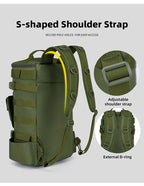 Tactical Fishing Tackle Backpack – Large Storage for Outdoor Hiking Travel