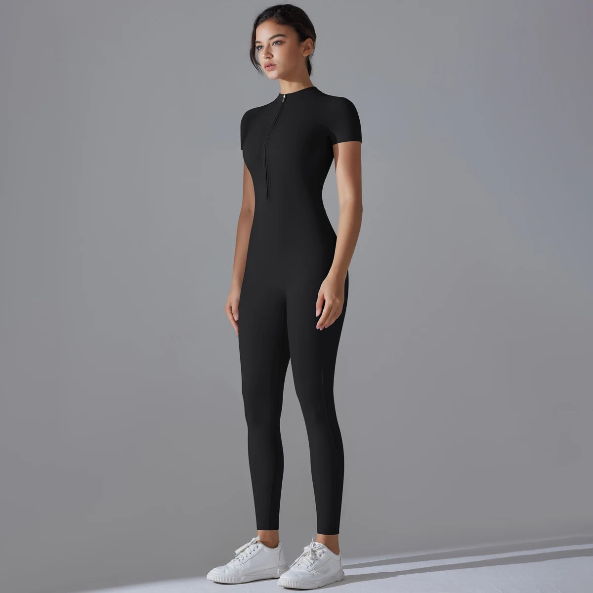 Women’s Fitness Bodysuit – Breathable Quick-Drying Fabric for Gym Workout