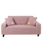 Jacquard Stretch Sofa Cover – Elastic Slipcover for L Shape and Standard Couches