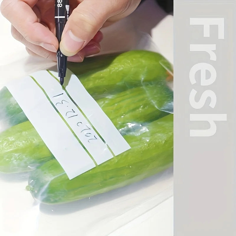 Leakproof Zipper Storage Bags – Fresh Keeping Food Organizers for Kitchen