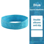 Moisture-Wicking Elastic Sweatband – Breathable Headband for Gym and Sports