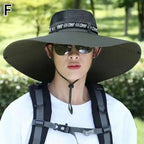 Breathable Mesh Sun Hat – Unisex UV Protection for Fishing and Hiking