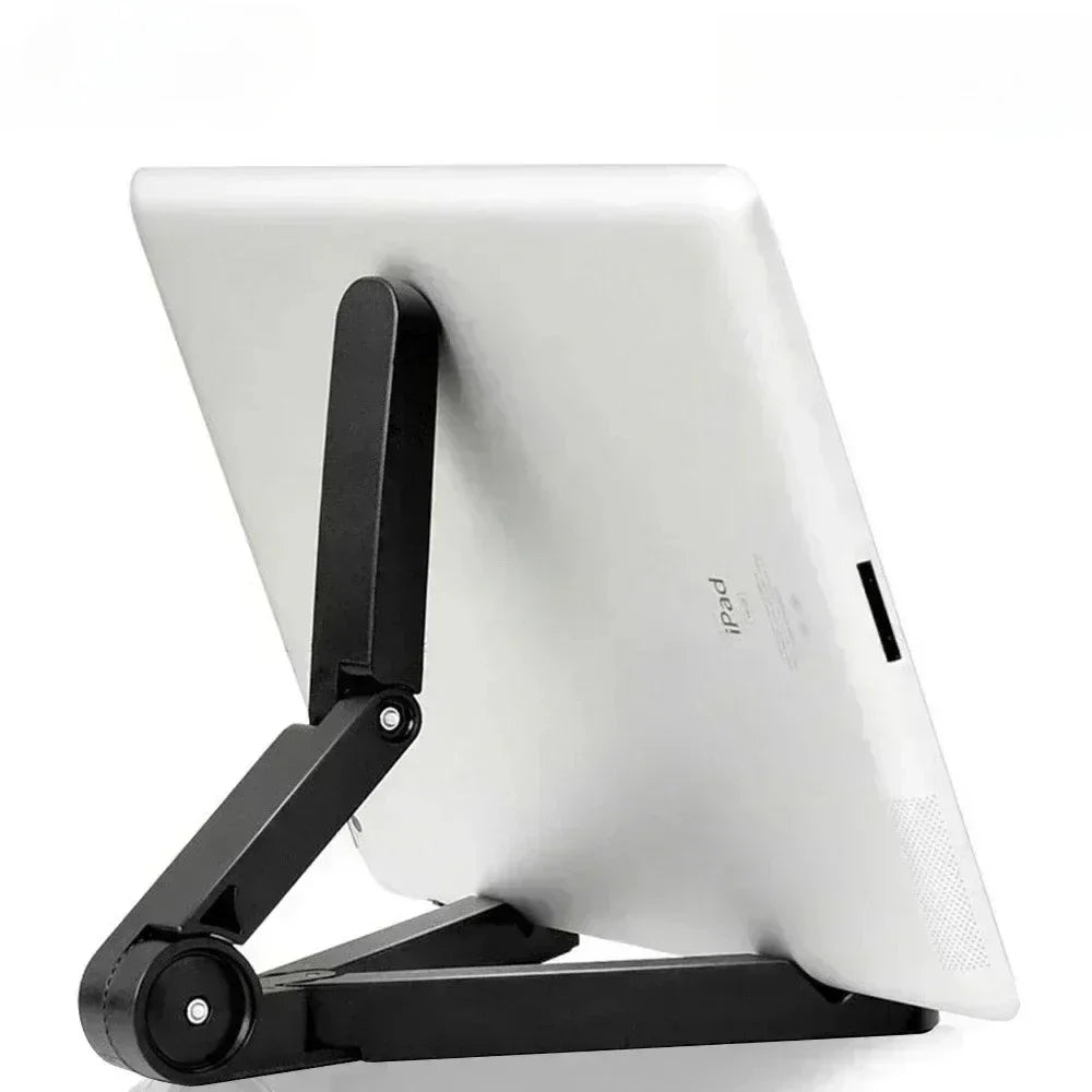Foldable Tablet Stand – Adjustable Desktop Holder for iPad and Smartphones