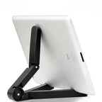 Foldable Tablet Stand – Adjustable Desktop Holder for iPad and Smartphones