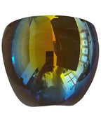 Punk Goggle Face Mask – UV Resistant Oversized Visor for Riding and Cosplay