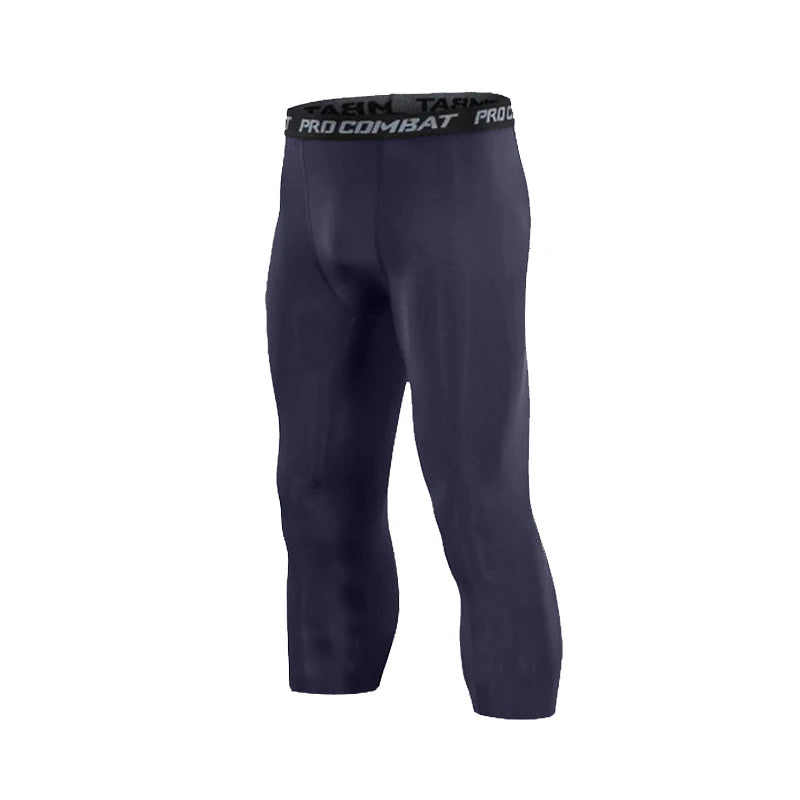 Mens Compression Tights – Moisture Wicking Baselayer for Athletic Workout