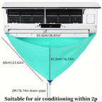 Air Conditioner Cleaning Kit – Leak-proof Cover for Professional Home Maintenance