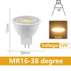 MR16 LED Spotlight Bulbs – Low Voltage GU5.3 Lighting for Home Kitchen