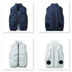 Air-Conditioned Cooling Vest – 13-Hour Fan System for High-Temperature Work