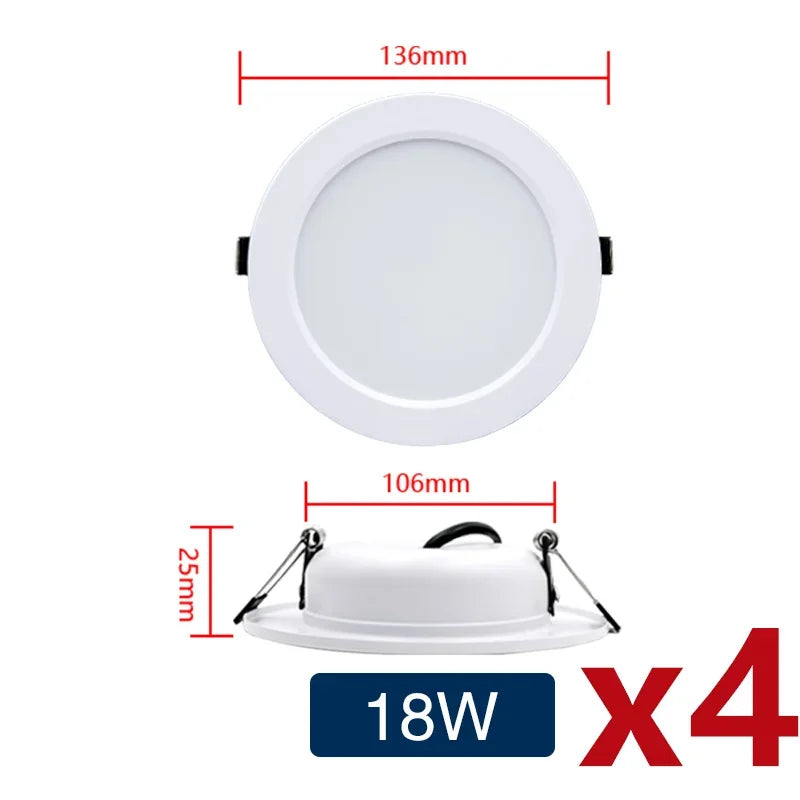 LED Recessed Downlight – Energy Efficient Spotlight for Ceiling Lighting
