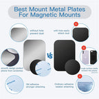 Thin Metal Adhesive Plate – Magnetic Disk for Car Phone and Tablet Mounts