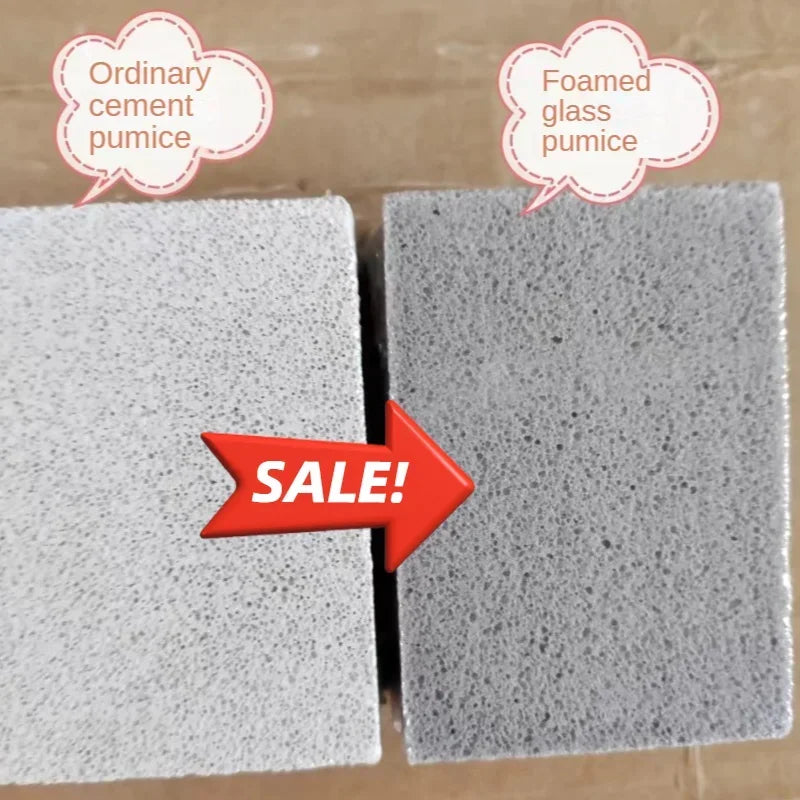 Pumice Cleaning Stone – Heavy Duty Foam Brick for Outdoor Grill Maintenance