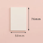 Transparent Sticky Notes – Waterproof Self-Adhesive Memo for Office School