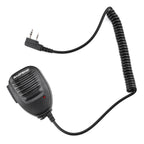 Dual PTT Walkie Talkie Microphone – Handheld Radio Accessory for Ham Radio