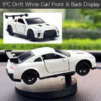 Drift Car Dashboard Ornament – Swinging Sports Racing Model for Auto Decor