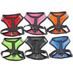Adjustable Mesh Cat and Dog Harness – Reflective Breathable Vest for Walking