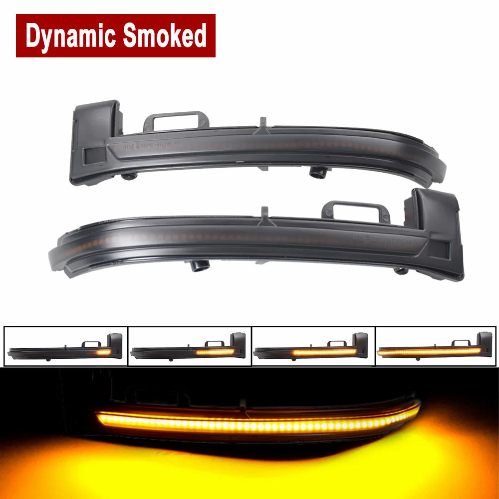 Dynamic LED Side Mirror Indicators – Sequential Turn Signals for Peugeot 308