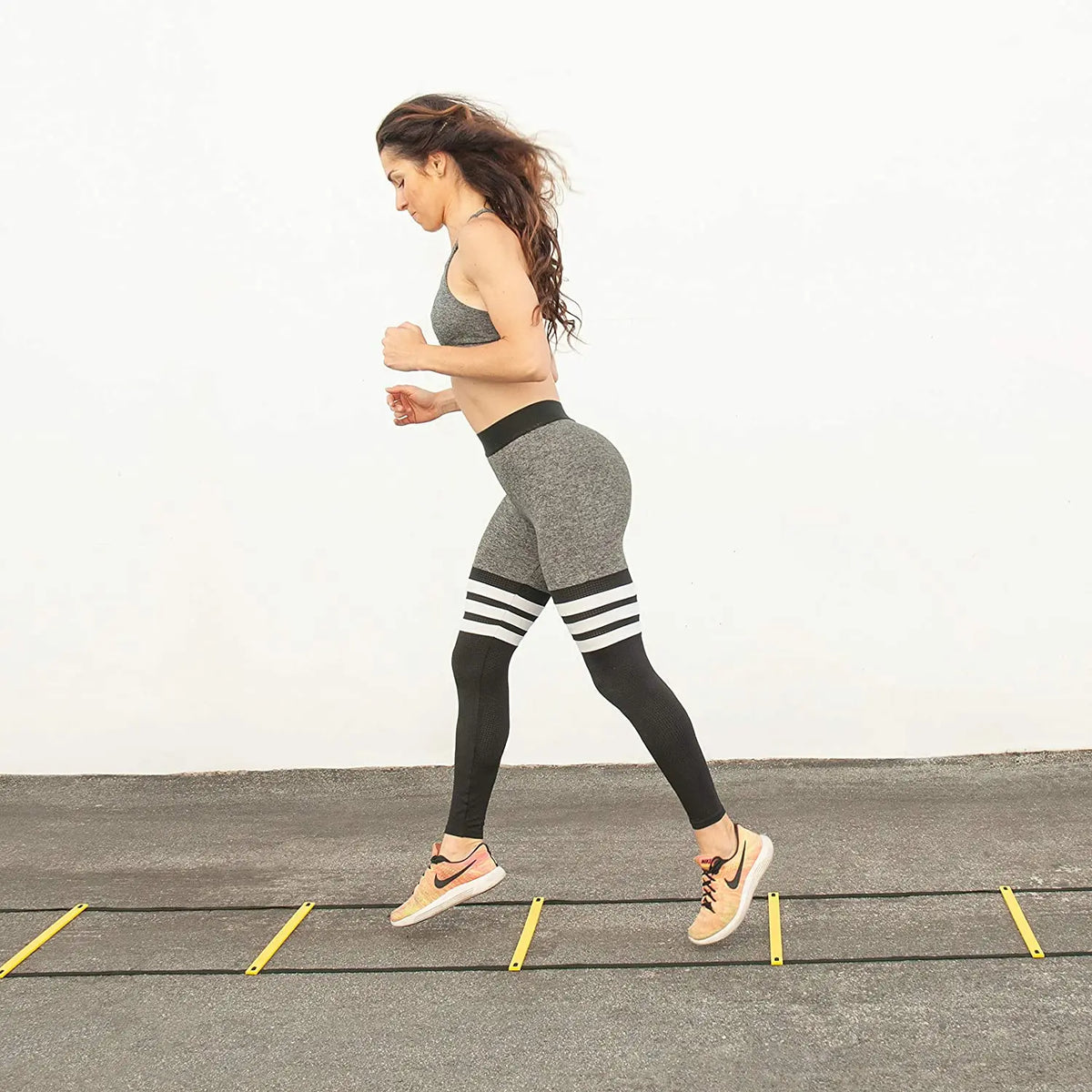 Nylon Agility Ladder – Speed Training Equipment for Sports Fitness