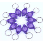 UV LED Keychain Flashlight – Dual 365/395nm Light for Stain and Ink Detection