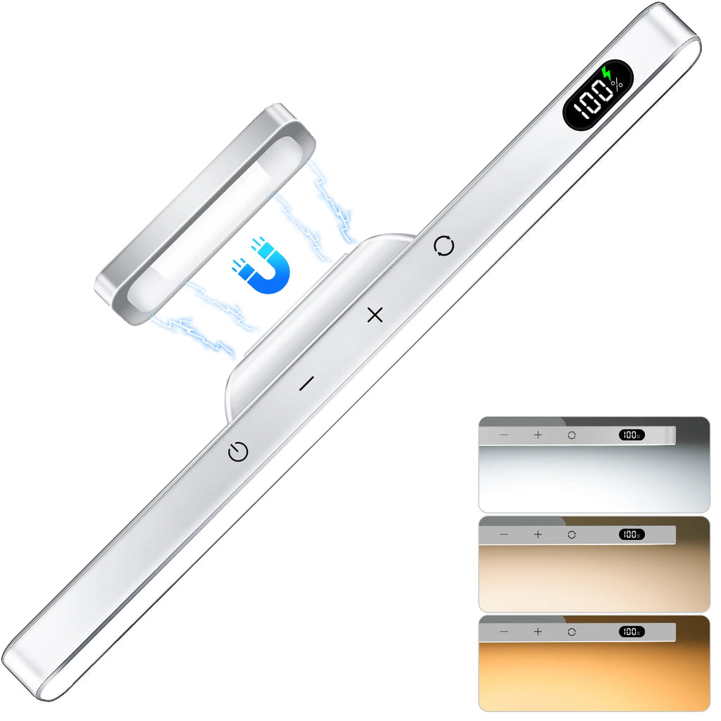 Dimmable LED Night Light – Rechargeable Magnetic Lamp for Closet and Cabinet