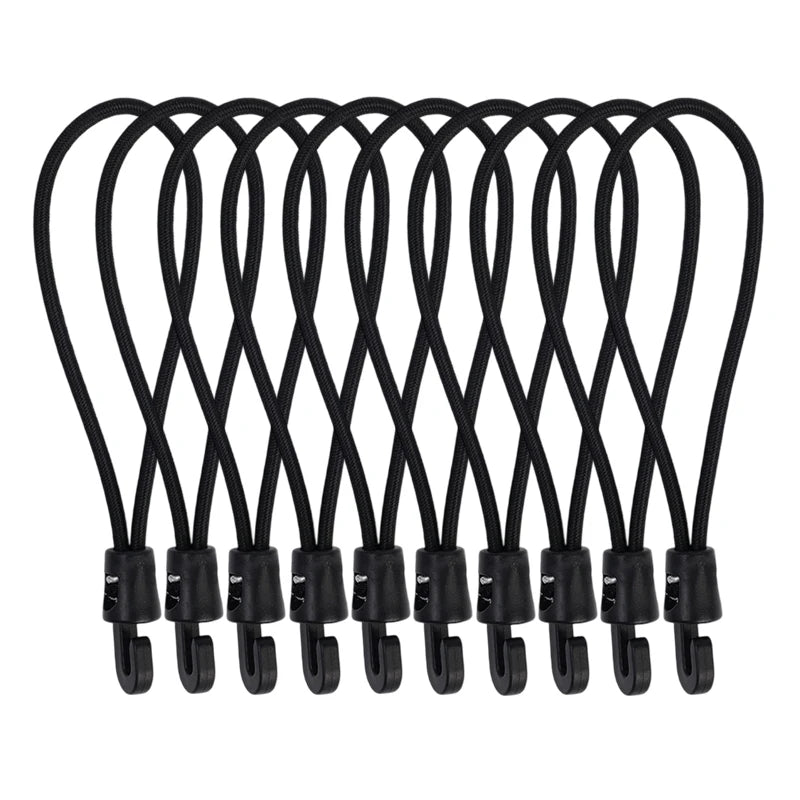 Elastic Bungee Cord Set – Heavy Duty Luggage Straps for Camping and Travel
