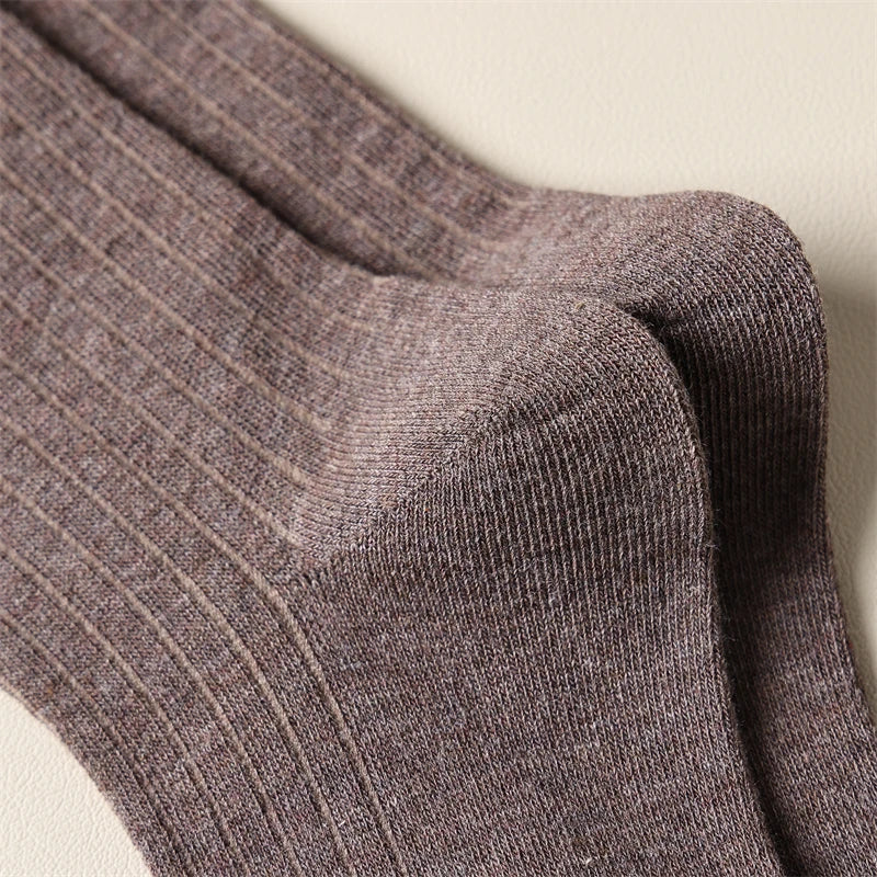 Thigh High Socks – Solid Color Japanese Style for Casual Women Fashion