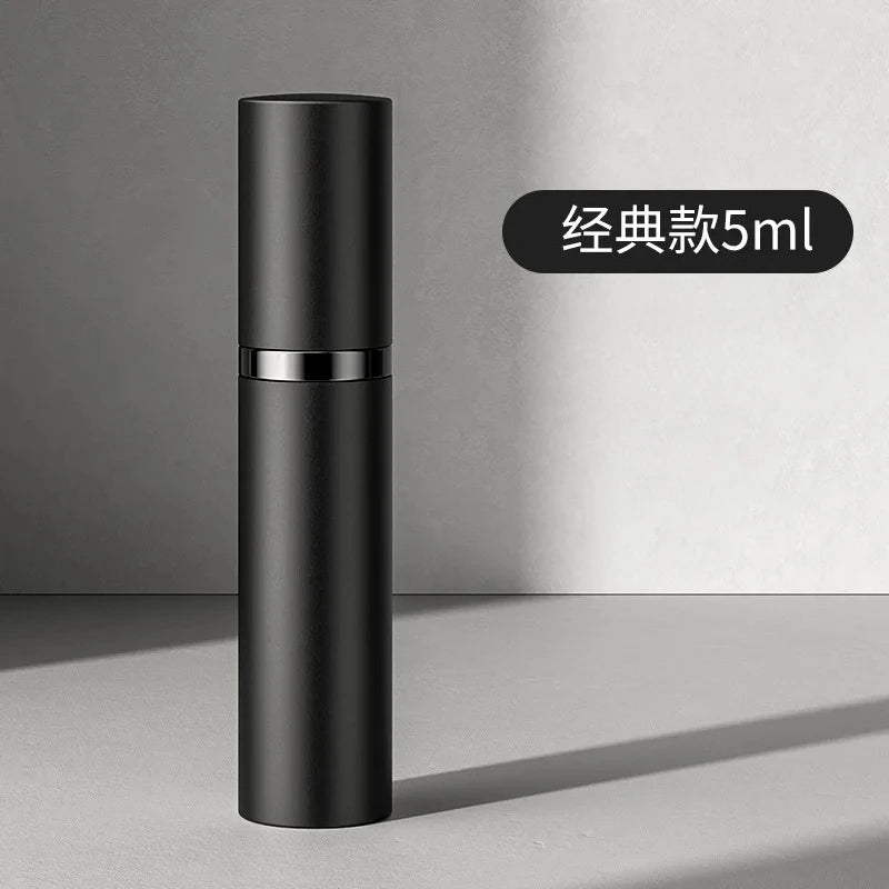 Refillable Aluminum Perfume Atomizer – Portable Spray Bottle for Travel