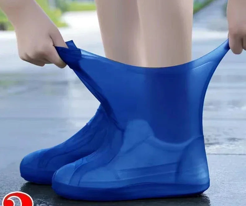 Silicone Waterproof Shoe Covers – Slip-Resistant Rain Gear for Outdoor Use