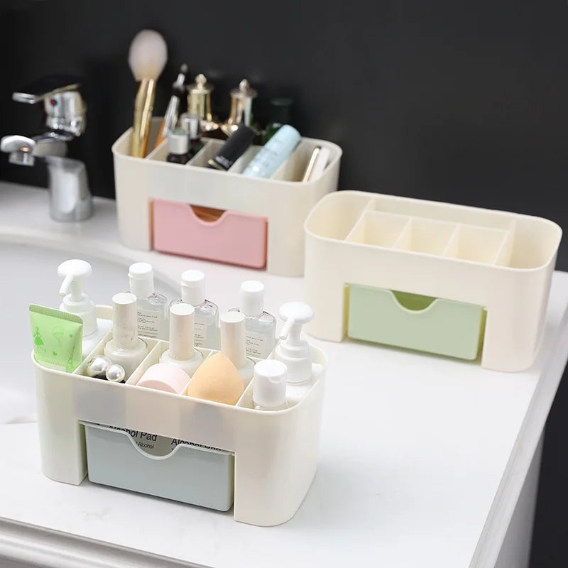 Makeup Organizer – 6 Compartment Cosmetic Storage for Vanity and Jewelry