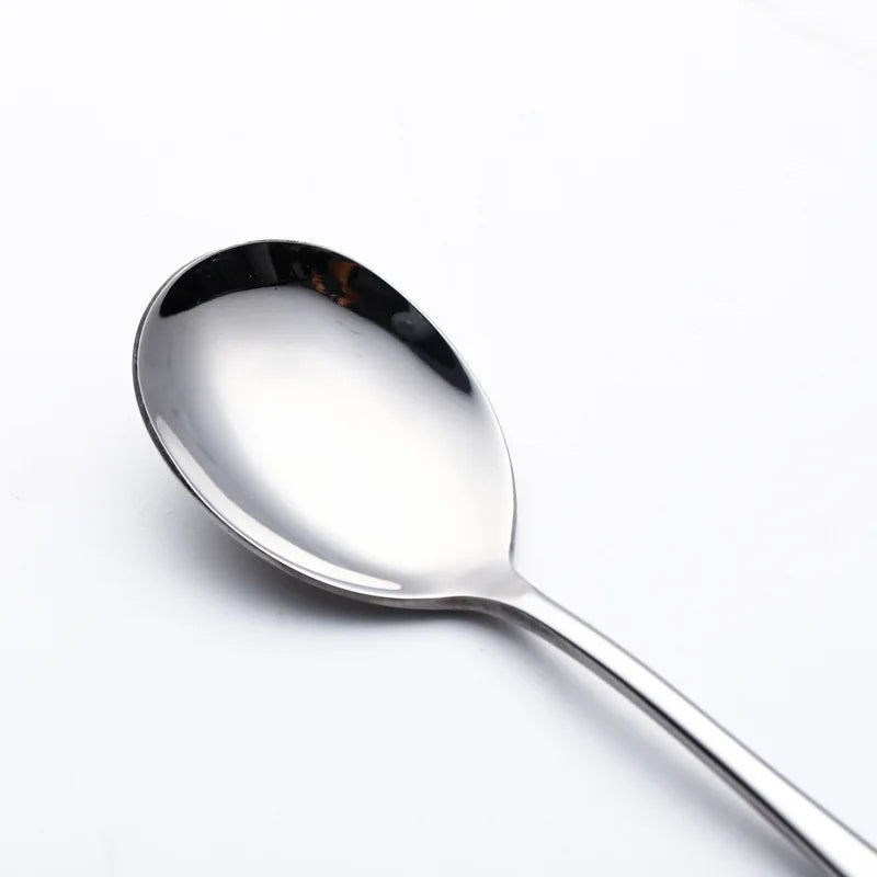 Stainless Steel Salad Servers – European Style Utensils for Kitchen Dining