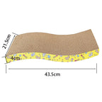 Corrugated Cardboard Cat Scratcher – Durable Claw Sharpening Pad for Cats