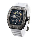 Bamboo Hollow Dial Quartz Watch – Fashionable Wooden Wristwatch for Men