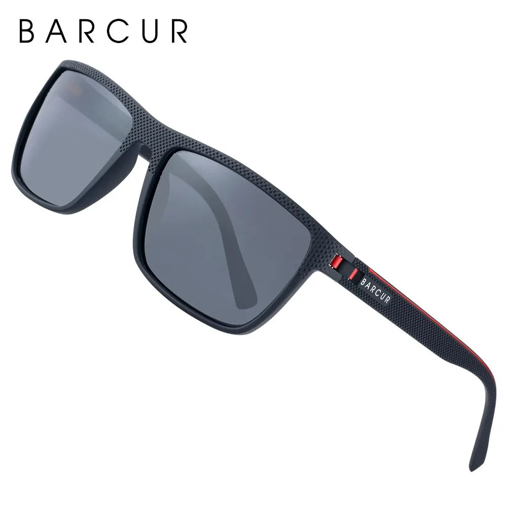 Polarized TR90 Sports Sunglasses – Lightweight UV Protection for Outdoor Men Women