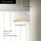 Wabi Sabi Pendant Light – Nordic Minimalist Chandelier for Dining Room Decor