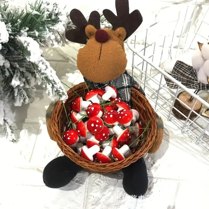 Artificial Foam Mushroom Miniatures – Fairy Garden Bonsai Micro Decor