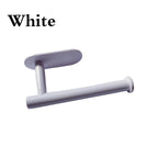 Adhesive Paper Towel Holder – Wall Mounted Rack for Kitchen and Bathroom