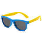 Silicone Kids Sunglasses – UV400 TR90 Goggles for Outdoor UV Protection